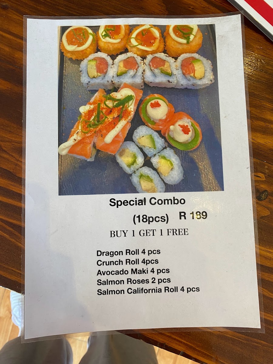 Menu Niu Niu Chinese Restaurant & Sushi Bar-10