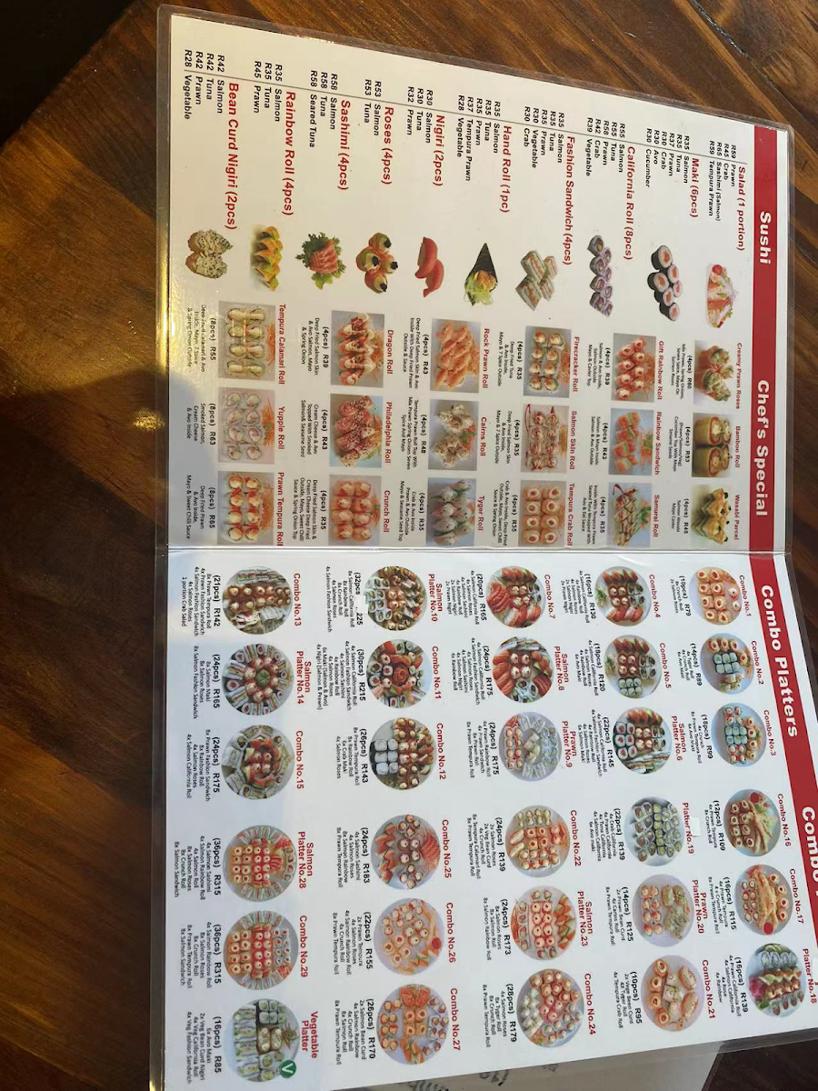 Menu Niu Niu Chinese Restaurant & Sushi Bar-8